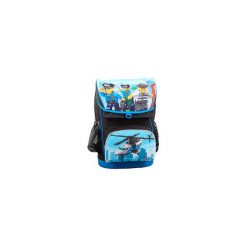 LEGO CITY Police Chopper - Plecak szkolny Maxi, zestaw 2-częściowy. Plecaki męskie Lego, w paski, z poliesteru, sportowe. Za 399,90 zł.