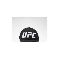 Czapki z daszkiem Reebok Sport Czapka UFC Logo Trucker. Czarne czapki damskie Reebok Sport, bez wzorów, sportowe. Za 99,95 zł.
