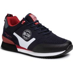 Sneakersy BIG STAR - FF174205 Navy. Niebieskie sneakersy męskie BIG STAR, bez zapięcia. Za 219,00 zł.