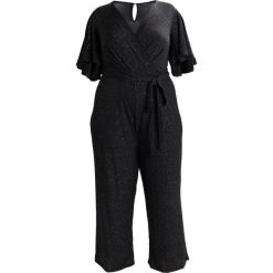 Kombinezony damskie: Dorothy Perkins Curve STAR V NECK Kombinezon black