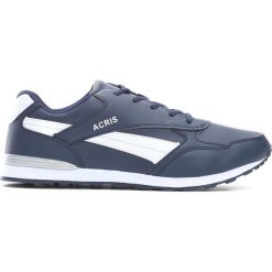 Granatowe Buty Sportowe Love Yourself. Niebieskie halówki męskie Born2be, z materiału, na sznurówki. Za 89,99 zł.
