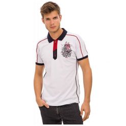 Galvanni Koszulka Polo Męska Beder L Biała. Białe koszulki męskie GALVANNI, m, bez wzorów, bez rękawów. Za 239,00 zł.