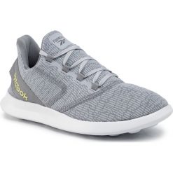 Buty Reebok - Evazure Dmx Lite 2.0 EG1220 Cdgry2/Cdgry4/Lemglw. Szare półbuty damskie Reebok, na co dzień, bez wzorów, z tworzywa sztucznego, bez obcasa, na płaskiej podeszwie, bez zapięcia. Za 199,00 zł.