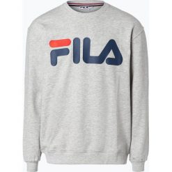 FILA - Męska bluza nierozpinana, szary. Szare bluzy męskie Fila, m, bez wzorów, z dresówki, bez kołnierzyka, bez rękawów, bez kaptura. Za 179,95 zł.