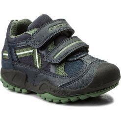 Półbuty męskie: Półbuty GEOX – J N. Savage B.A J741VA 0FU54 C4248 M Navy/Green