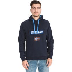 Napapijri Burgee 2 Bluza Niebieski. Niebieskie bluzy męskie Napapijri, l, z haftami, z bawełny, bez kołnierzyka, bez rękawów, bez kaptura. Za 461,95 zł.