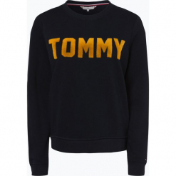 Tommy Hilfiger - Damska bluza nierozpinana – Mari, niebieski. Niebieskie bluzy rozpinane damskie TOMMY HILFIGER, xl. Za 449,95 zł.