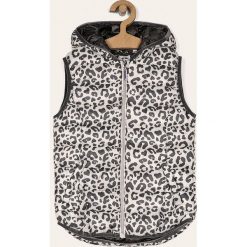 Blukids - Bezrękawnik dziecięcy 140-170 cm. Białe kurtki dziewczęce Blukids, bez wzorów, z poliesteru, z kapturem. Za 89,90 zł.