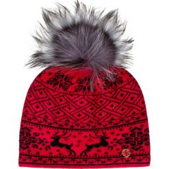 Czapka GRANADILLA REINDEERIE Czerwony|Print. Czerwone czapki damskie marki Granadilla, na zimę, z dzianiny. Za 248,00 zł.