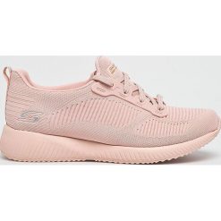 Skechers - Buty. Szare buty sportowe damskie Skechers, z materiału. W wyprzedaży za 199,90 zł.