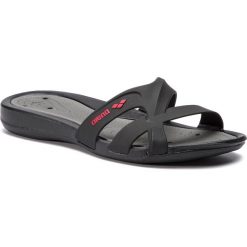 Klapki ARENA - Athena 80680 55 Black/Deepgrey/Fuchsia. Czarne klapki damskie Arena, bez wzorów, z tworzywa sztucznego, bez obcasa. W wyprzedaży za 79,00 zł.