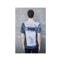 T-shirt Imagine Your Limit. Niebieskie t-shirty męskie z nadrukiem Bahabay, m, z bawełny. Za 83,30 zł.