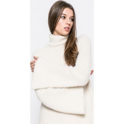 Answear - Sweter. Szare swetry klasyczne damskie ANSWEAR, m, z bawełny, z golfem. W wyprzedaży za 79,90 zł.
