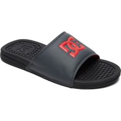 DC Męskie klapki Bolsa Black Grey Red. Szare kapcie męskie DC. Za 59,00 zł.