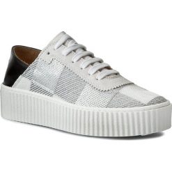 Sneakersy damskie: Sneakersy PINKO – Ungherese PE17 BLKS1 1H209G Y39A Bianco/Arg ZI6