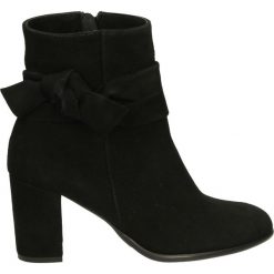 Botki - 1664 CAM NERO. Czarne botki damskie skórzane Venezia. Za 279,00 zł.