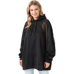 Adidas Originals Bluza Czarny. Czarne bluzy damskie adidas Originals, w koronkowe wzory, z poliesteru, bez rękawów, bez kaptura. Za 378,95 zł.
