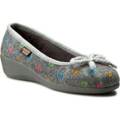 Kapcie damskie: Kapcie MANITU – 350019 Grau 91