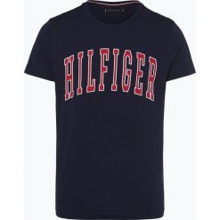 Tommy Hilfiger - T-shirt męski, czarny. Szare t-shirty męskie marki TOMMY HILFIGER, z bawełny. Za 139,95 zł.