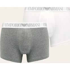 Emporio Armani - Bokserki (2 pack). Szare bokserki męskie z elastanu. W wyprzedaży za 119,90 zł.