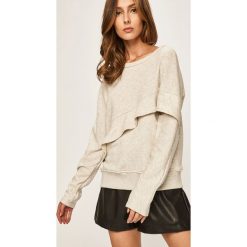 Answear - Bluza. Szare bluzy damskie ANSWEAR, s, bez wzorów, z bawełny, bez rękawów, bez kaptura. W wyprzedaży za 89,90 zł.