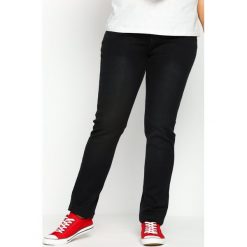Boyfriendy damskie: Czarne Jeansy Charcoal