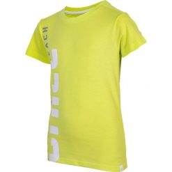 T-shirty męskie z nadrukiem: T-shirt dla dużych chłopców JTSM229 – ŻÓŁTY