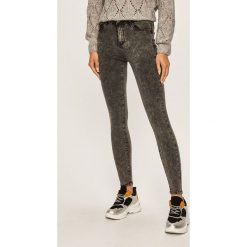 Answear - Jeansy. Szare jeansy damskie ANSWEAR, s. W wyprzedaży za 59,90 zł.