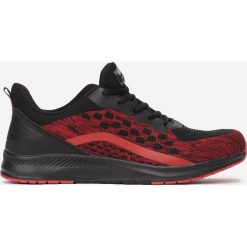 Czarno-Czerwone Buty Sportowe Kellece. Czarne buty sportowe męskie Born2be, bez zapięcia. Za 109,99 zł.