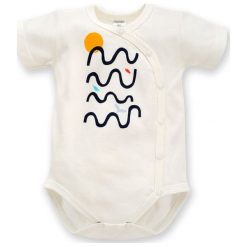 Pinokio Kopertowe Body Chłopięce Ocean´S Dream 50 Beżowe. Brązowe body niemowlęce Pinokio, bez wzorów, z bawełny, bez rękawów. Za 35,00 zł.