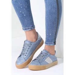 Niebieskie Trampki Pretty Paper. Niebieskie espadryle damskie marki vices, bez wzorów, na sznurówki. Za 79,99 zł.
