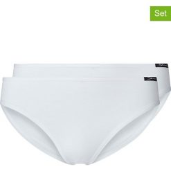 Figi (2 pary) w kolorze białym. Białe majtki dziewczęce Skiny Girls. W wyprzedaży za 42,95 zł.
