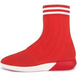 What For damskie trampki do kostki Harper 37 czerwone. Czerwone trampki i tenisówki damskie What For, bez wzorów, bez zapięcia. W wyprzedaży za 279,00 zł.