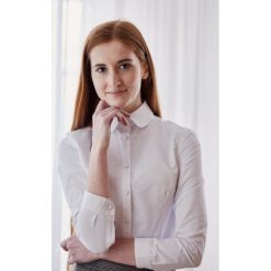 Koszula Silene biała 32 biały. Białe koszule damskie marki Marie Zélie, w paski, z jedwabiu, eleganckie, z okrągłym kołnierzem, z długim rękawem. Za 397,00 zł.