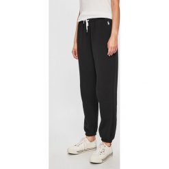 Polo Ralph Lauren - Spodnie. Czarne spodnie damskie Polo Ralph Lauren, s, z bawełny. Za 539,90 zł.