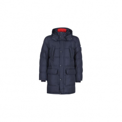 Kurtki pikowane Tommy Hilfiger TOMMY DOWN PARKA. Szare parki męskie marki TOMMY HILFIGER, z bawełny. Za 1449,00 zł.