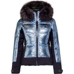 Kurtka narciarska SPORTALM COORIS METALLIC. Szare kurtki damskie Sportalm, bez wzorów, z dzianiny, eleganckie, bez kaptura, narciarskie. Za 4260,00 zł.