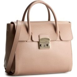 Torebka FURLA - Metropolis 856489 B BGZ8 ARE Moonstone. Różowe torebki klasyczne damskie Furla, bez wzorów, ze skóry, eleganckie, bez dodatków. W wyprzedaży za 939,00 zł.