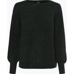 Swetry klasyczne damskie: ONLY – Sweter damski z dodatkiem moheru – Trust Bell, zielony