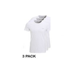 T-shirty z krótkim rękawem Diesel 00SPDG 0AALW C 3 PACK. Szare t-shirty męskie Diesel, s, bez wzorów, bez kołnierzyka, krótkie. Za 137,01 zł.