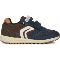Geox tenisówki chłopięce Alben 37 brązowe. Pomarańczowe buty chłopięce sportowe Geox, bez zapięcia. Za 309,00 zł.