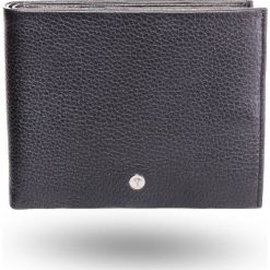 Czarny skórzany portfel męski Minos BillFold H14. Czarne portfele męskie JOOP!, bez wzorów. Za 429,00 zł.