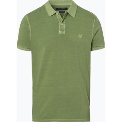 Marc O'Polo - Męska koszulka polo, zielony. Zielone koszulki męskie Marc O'Polo, m, bez wzorów, z bawełny, bez rękawów. Za 259,95 zł.