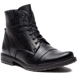 Kozaki SERGIO BARDI - Guspini FW127374118GR 101. Czarne buty zimowe męskie Sergio Bardi, ze skóry. W wyprzedaży za 229,00 zł.