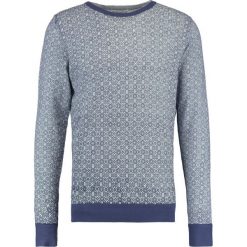 Swetry klasyczne męskie: Dstrezzed Sweter powder blue melange