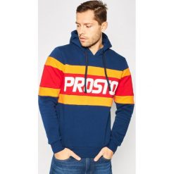Bluza PROSTO. KLASYK Ole 8773. Niebieskie bluzy męskie Prosto., xxl, bez wzorów, z bawełny, bez kołnierzyka, bez rękawów, bez kaptura. W wyprzedaży za 189,00 zł.