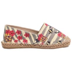 Tomsy damskie: Espadryle w kolorze beżowo-szarym