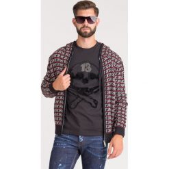 SWETER SAAR John Richmond. Szare swetry męskie John Richmond, xl, bez wzorów, z materiału, z kapturem, z kapturem. Za 869,00 zł.