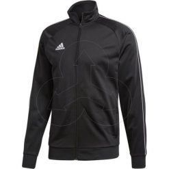 Bluza męska adidas Core 18 CE9053 klasyczna. Bluzy męskie Adidas, m, bez wzorów, klasyczne, z kontrastowym kołnierzykiem, bez rękawów, bez kaptura. Za 99,00 zł.
