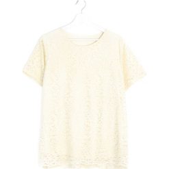Jasnożółta Bluzka Pretty Daisy. Żółte bluzki damskie marki Mohito, l, z dzianiny. Za 49,99 zł.